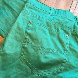 Request Men’s Jeans Pants Kelly green Straight leg 36x32